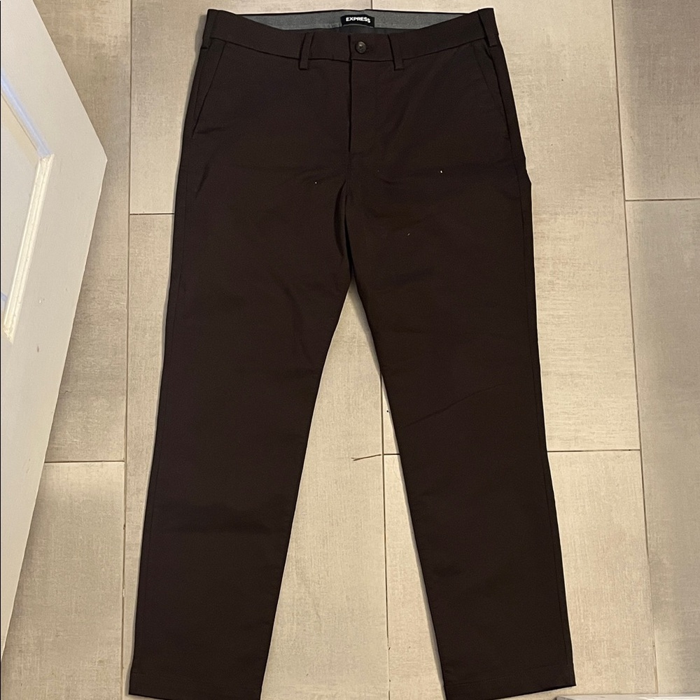 Express Men’s Dark Brown Chinos